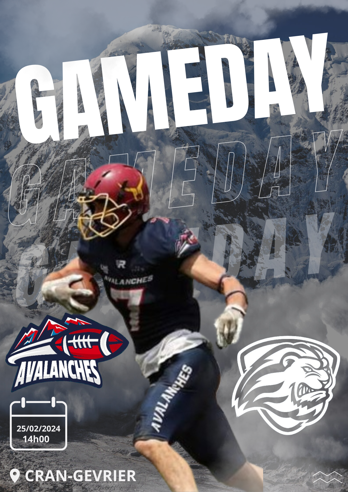 Affiche match 2 Matvhs