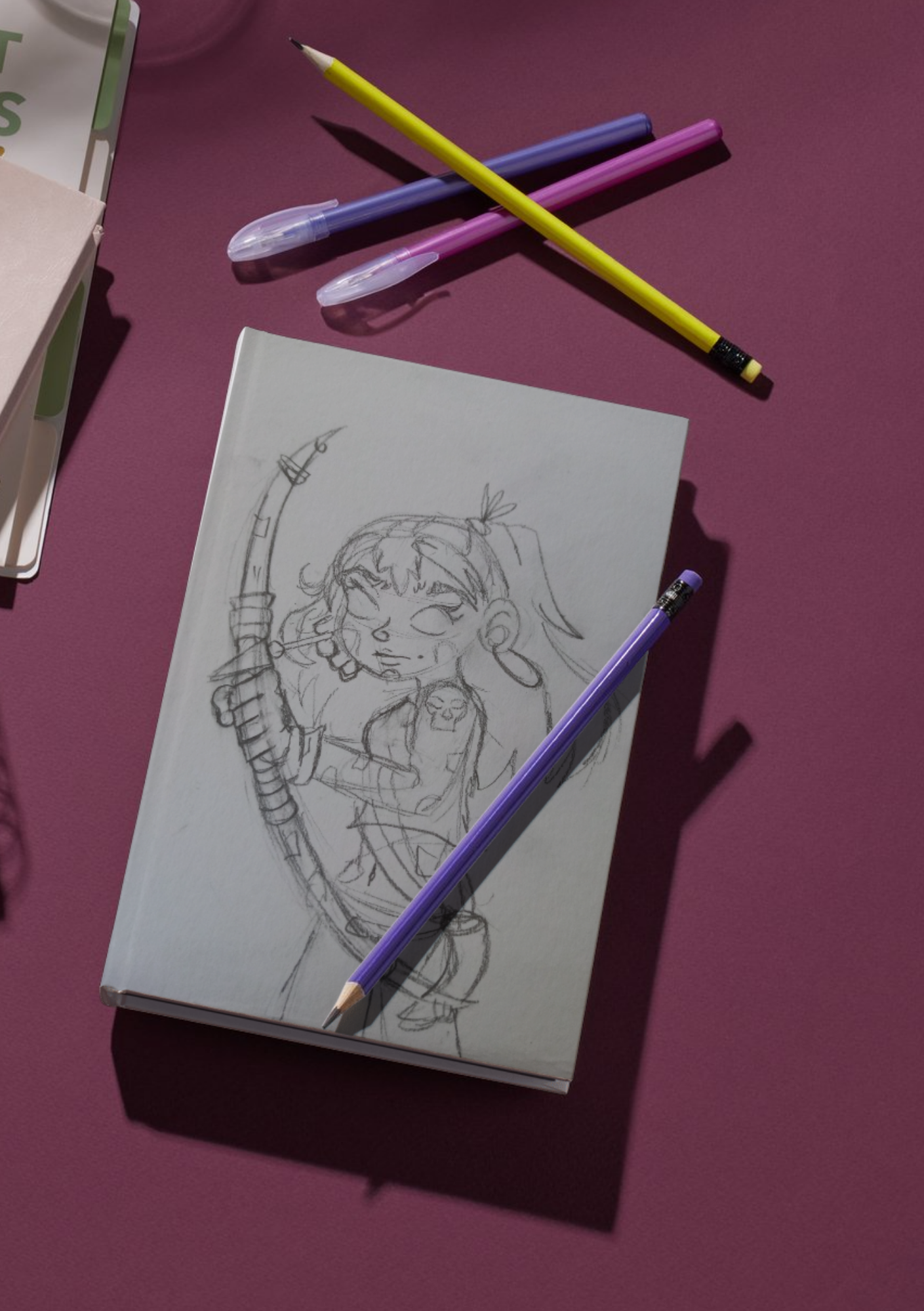 Guerrière Illustration