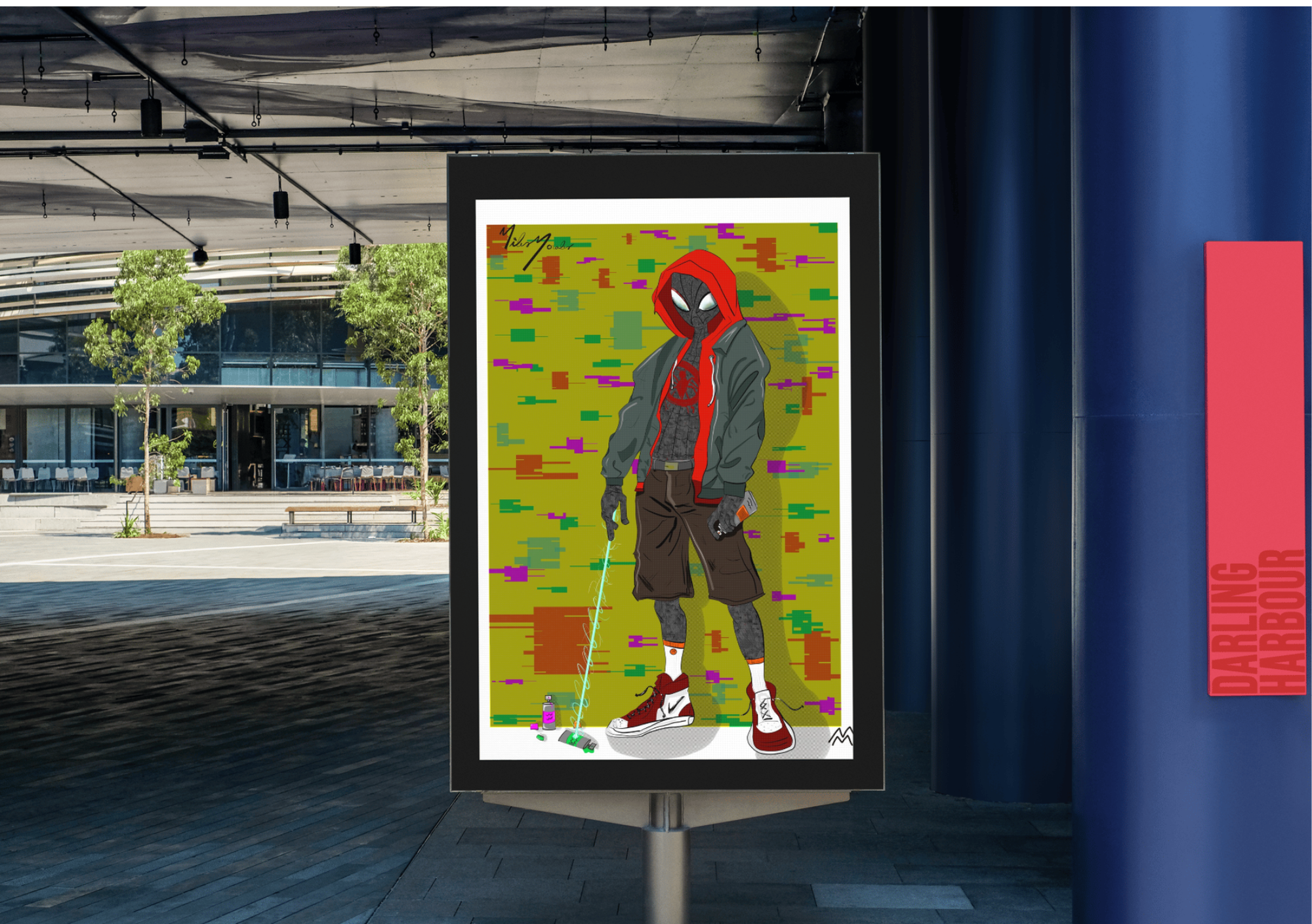 Miles Morales Illustration